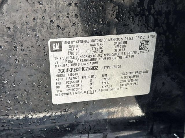 2017 Chevrolet Silverado 1500 LT 4x4 4dr Crew Cab 6.5 ft. SB - 22979994 - 25