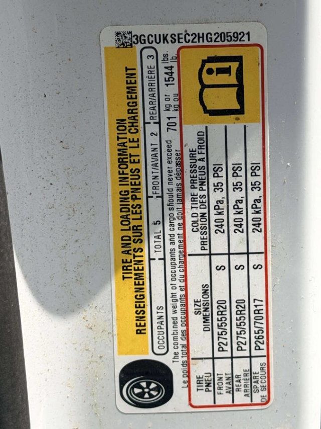 2017 Chevrolet Silverado 1500 LTZ 4x4 4dr Crew Cab 5.8 ft. SB - 23011244 - 20