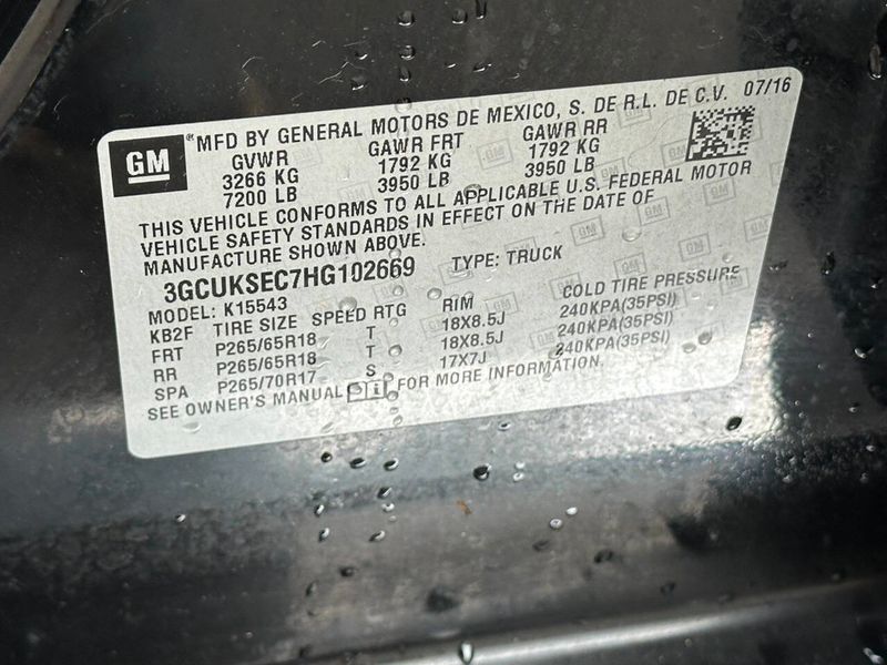 2017 Chevrolet Silverado 1500 LTZ Z71 4x4 4dr Crew Cab 5.8 ft. SB - 22887055 - 17