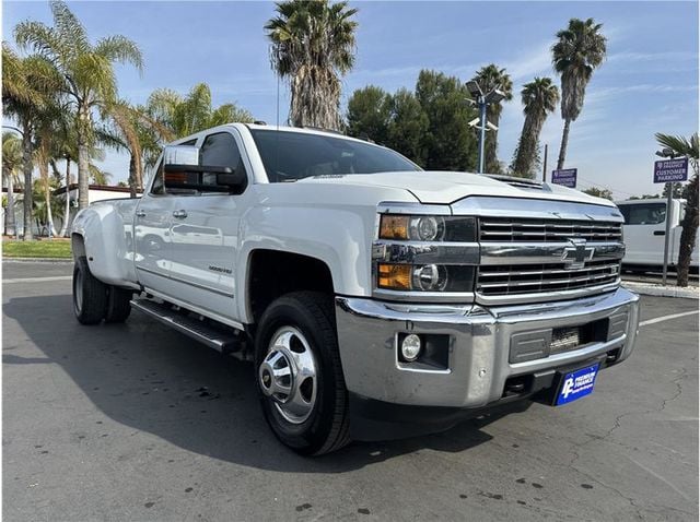 2017 Chevrolet Silverado 3500 HD Crew Cab LTZ DUALLY 4X4 DIESEL NAV BACK UP CAM CLEAN - 22764851 - 2