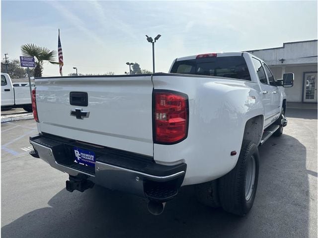 2017 Chevrolet Silverado 3500 HD Crew Cab LTZ DUALLY 4X4 DIESEL NAV BACK UP CAM CLEAN - 22764851 - 4