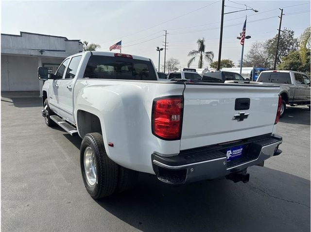 2017 Chevrolet Silverado 3500 HD Crew Cab LTZ DUALLY 4X4 DIESEL NAV BACK UP CAM CLEAN - 22764851 - 7