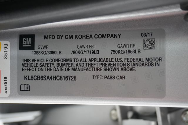 2017 Chevrolet Spark 5dr Hatchback CVT LS - 22996410 - 26