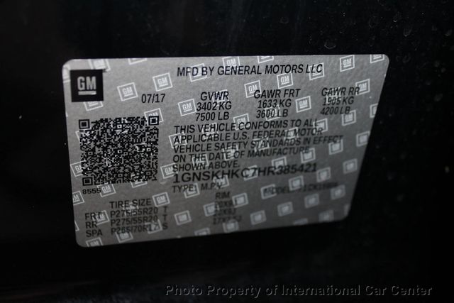 2017 Chevrolet Suburban 4WD 4dr 1500 LT - 22943039 - 28