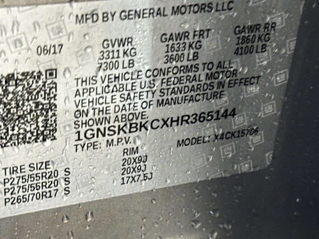 2017 Chevrolet Tahoe 4WD 4dr LT - 22953390 - 21