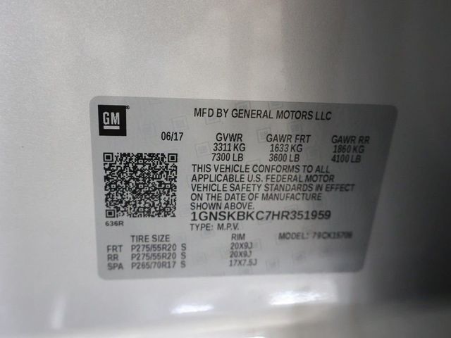 2017 Chevrolet Tahoe 4WD 4dr LT - 23041224 - 58
