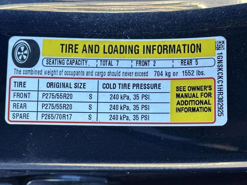 2017 Chevrolet Tahoe 4WD 4dr Premier - 22930837 - 23