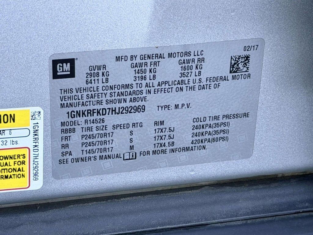 2017 Chevrolet Traverse FWD 4dr LS w/1LS - 23043871 - 18