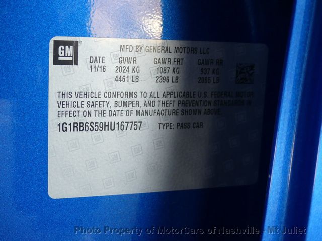 2017 Chevrolet Volt 5dr Hatchback Premier - 22867267 - 50