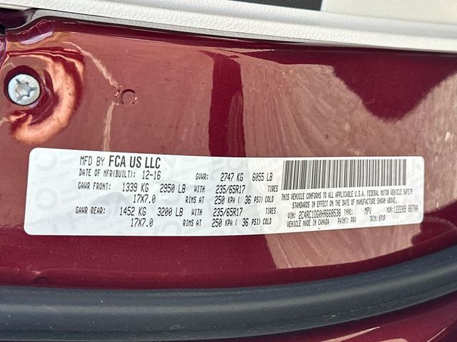 2017 Chrysler Pacifica Touring 4dr Wagon - 23038658 - 20