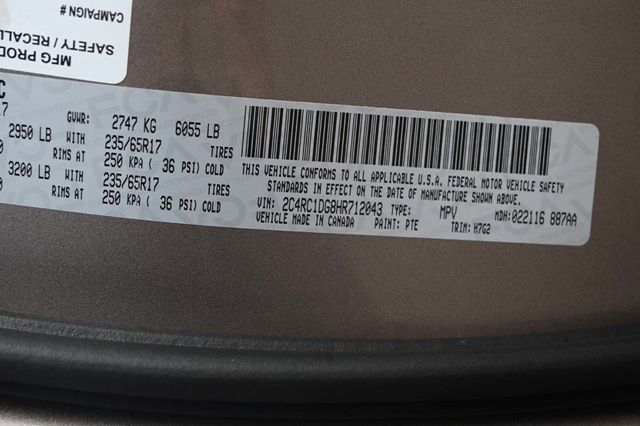 2017 Chrysler Pacifica Touring 4dr Wagon - 22963886 - 31