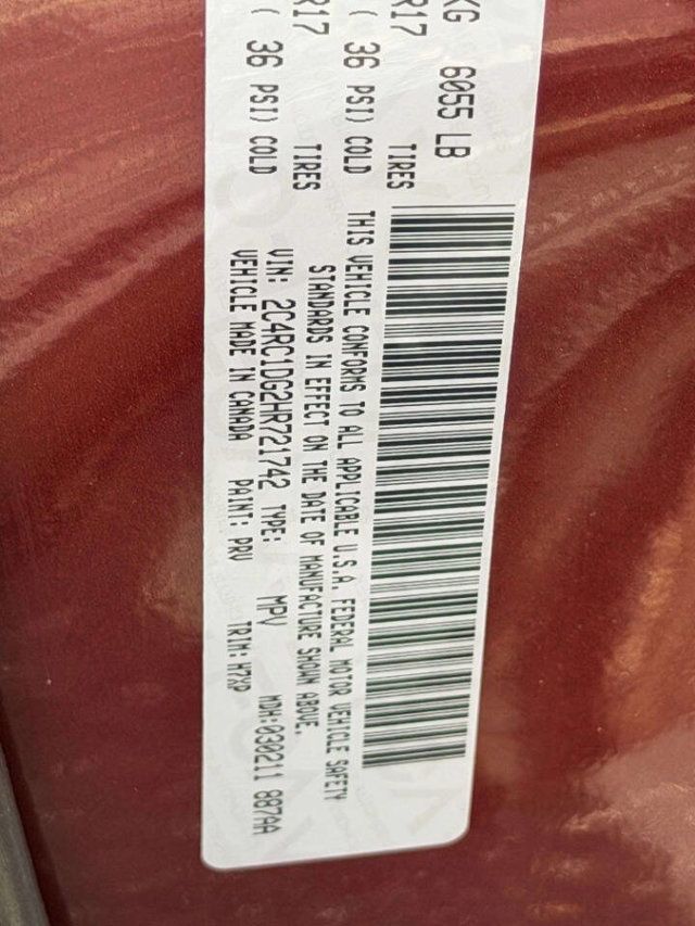 2017 Chrysler Pacifica Touring 4dr Wagon - 23038740 - 22