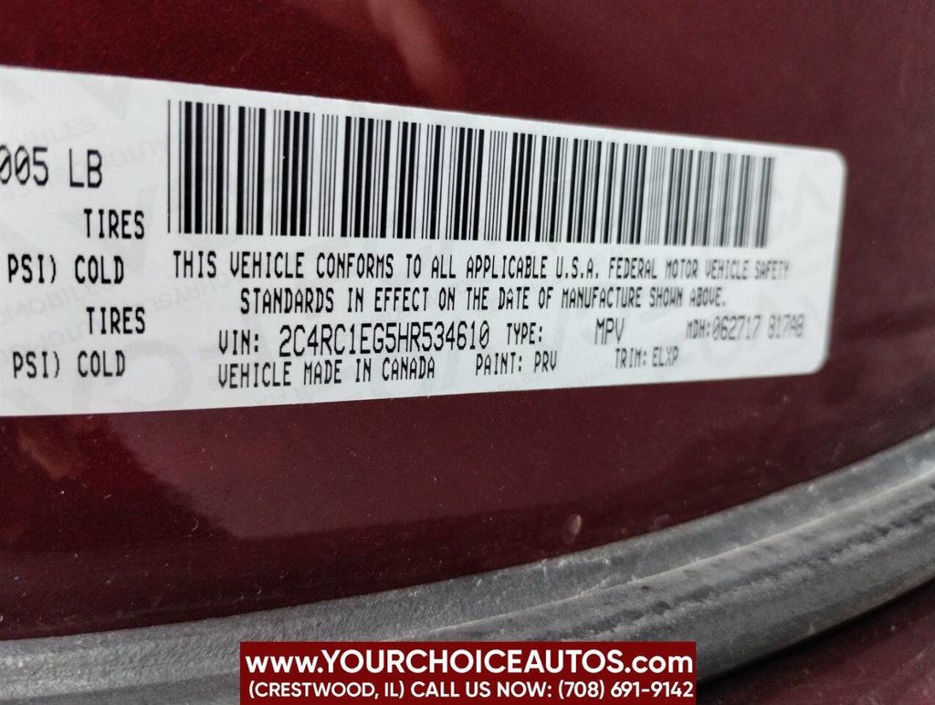 2017 Chrysler Pacifica Touring-L Plus 4dr Wagon - 22912344 - 45