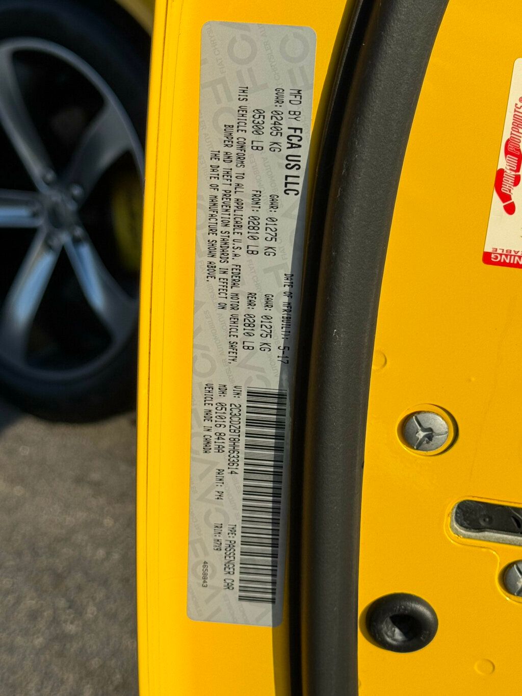 2017 Dodge Challenger R/T Shaker Coupe - 22982070 - 43