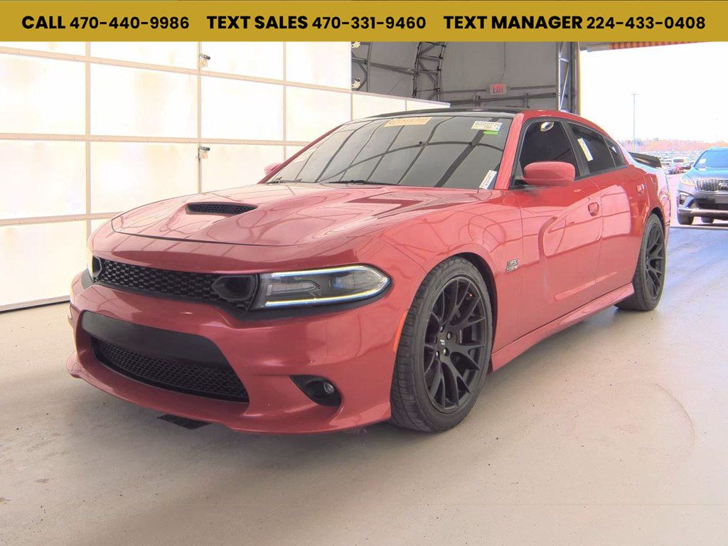 2017 Dodge Charger RED GUTS SUNROOF Alcantara Suede/Nappa Leather Performance Seats - 23020545 - 0