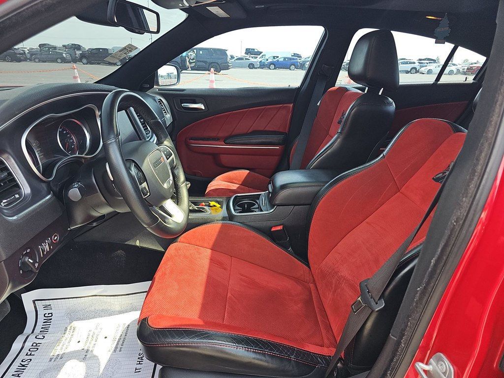 2017 Dodge Charger RED GUTS SUNROOF Alcantara Suede/Nappa Leather Performance Seats - 23020545 - 9