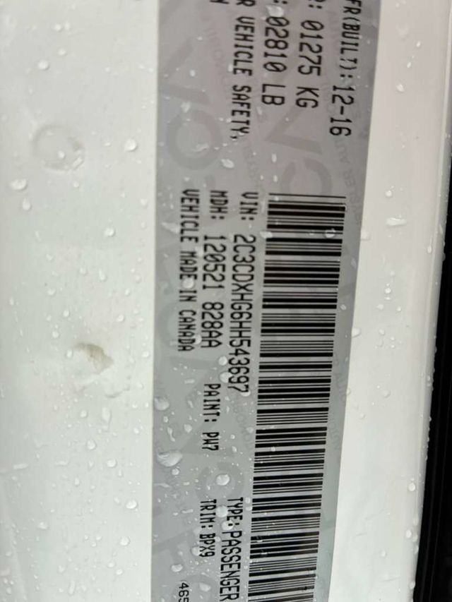 2017 Dodge Charger SXT RWD - 23008918 - 9