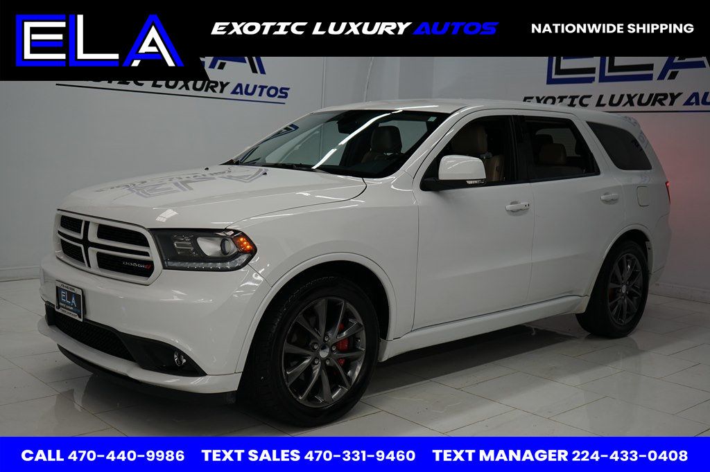 2017 Dodge Durango GT PACKAGE! NAVIGATION! REAR CAMERA! 3RD ROW SEATS!  - 22626615 - 0