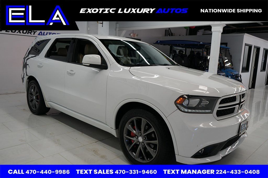 2017 Dodge Durango GT PACKAGE! NAVIGATION! REAR CAMERA! 3RD ROW SEATS!  - 22626615 - 9