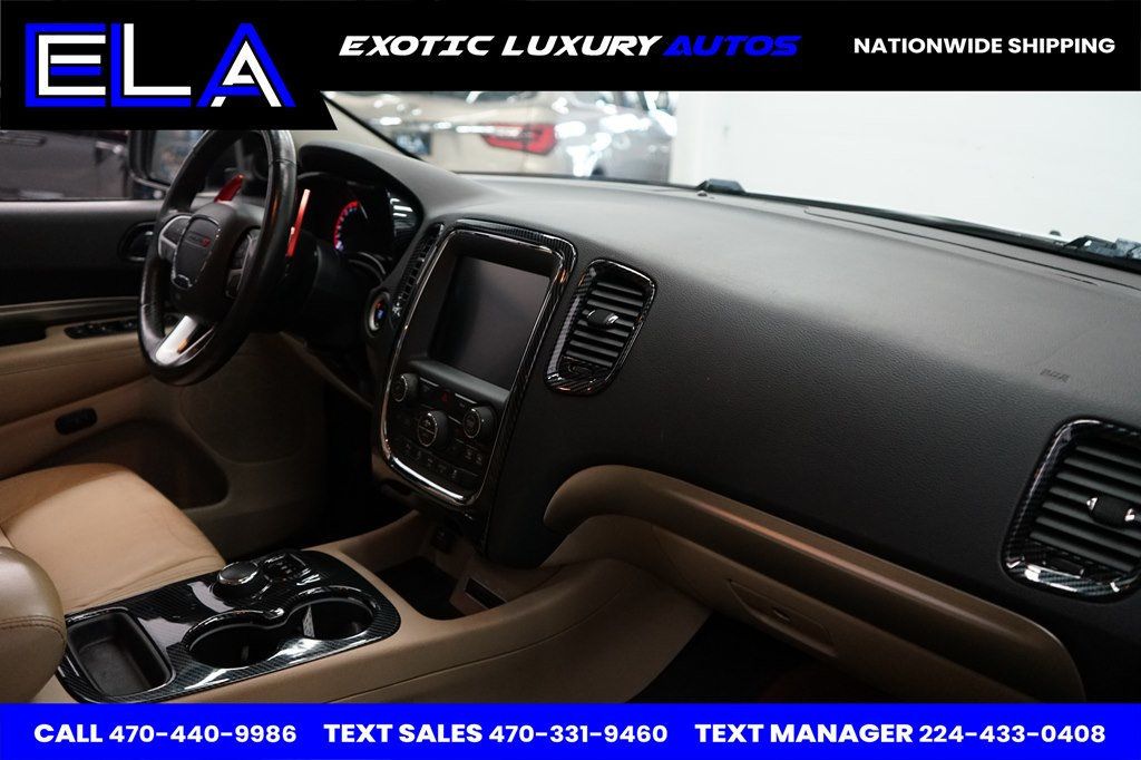 2017 Dodge Durango GT PACKAGE! NAVIGATION! REAR CAMERA! 3RD ROW SEATS!  - 22626615 - 24