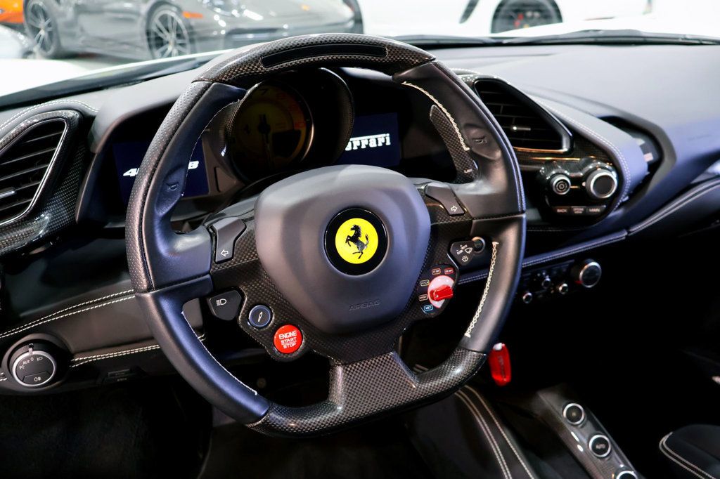 2017 Ferrari 488 GTB BIANCO AVUS...2,243 Miles...GOLDRAKE Race Seats - 23005724 - 32