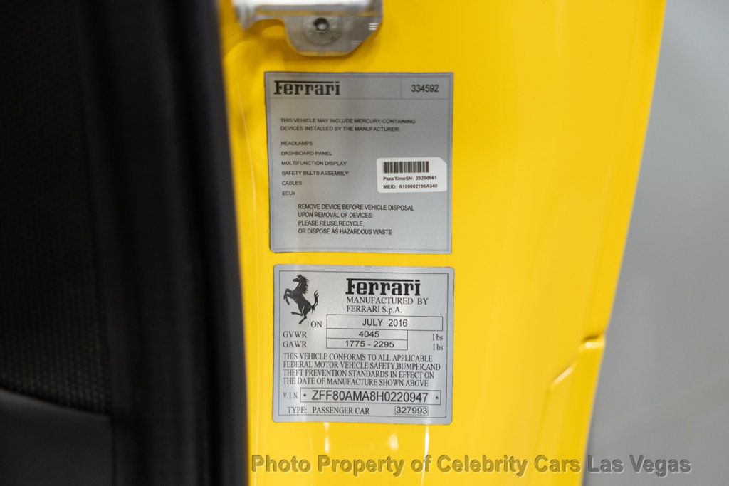 2017 Ferrari 488 Spider 488 Spider  - 22975066 - 41