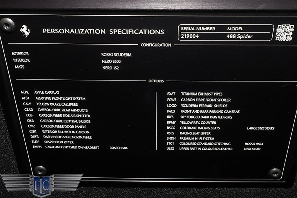 2017 Ferrari 488 Spider Convertible - 23023892 - 41