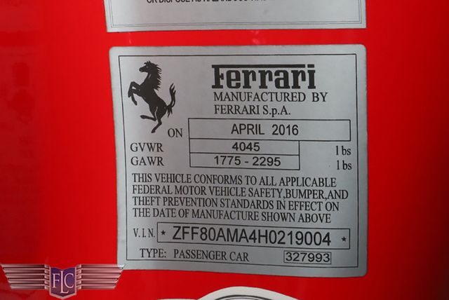 2017 Ferrari 488 Spider Convertible - 23023892 - 43