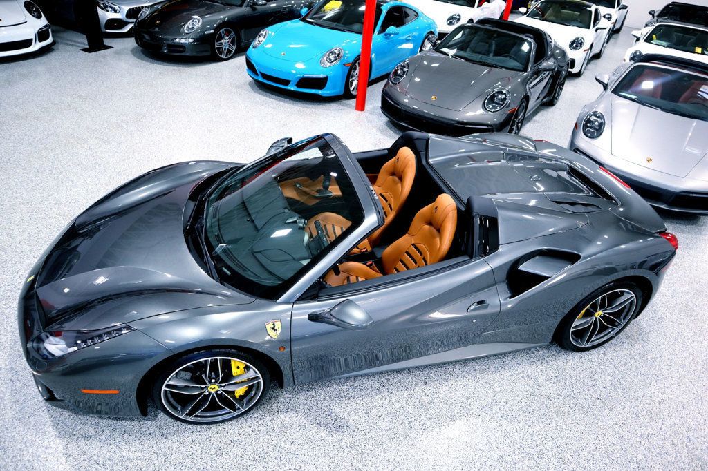 2017 Ferrari 488 SPIDER GRIGIO SILVERSTONE...7,723 Miles...Beautiful - 22777955 - 0