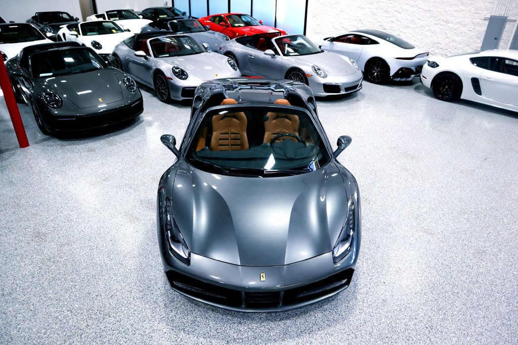 2017 Ferrari 488 SPIDER GRIGIO SILVERSTONE...7,723 Miles...Beautiful - 22777955 - 16