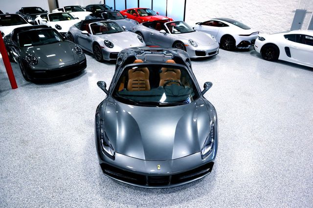 2017 Ferrari 488 SPIDER GRIGIO SILVERSTONE...7,723 Miles...Beautiful - 22777955 - 16
