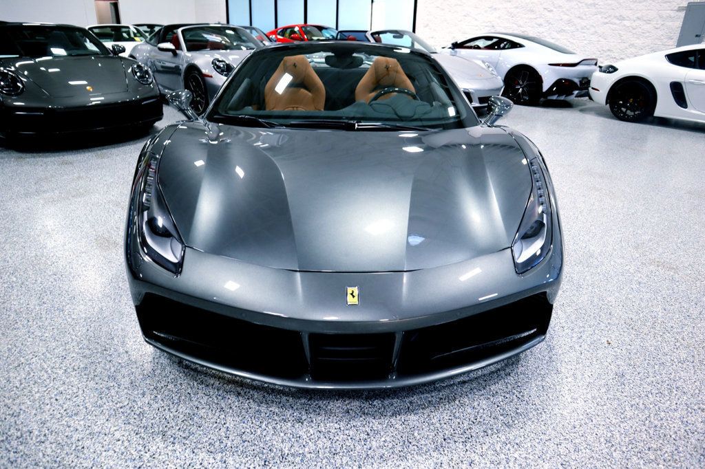 2017 Ferrari 488 SPIDER GRIGIO SILVERSTONE...7,723 Miles...Beautiful - 22777955 - 18