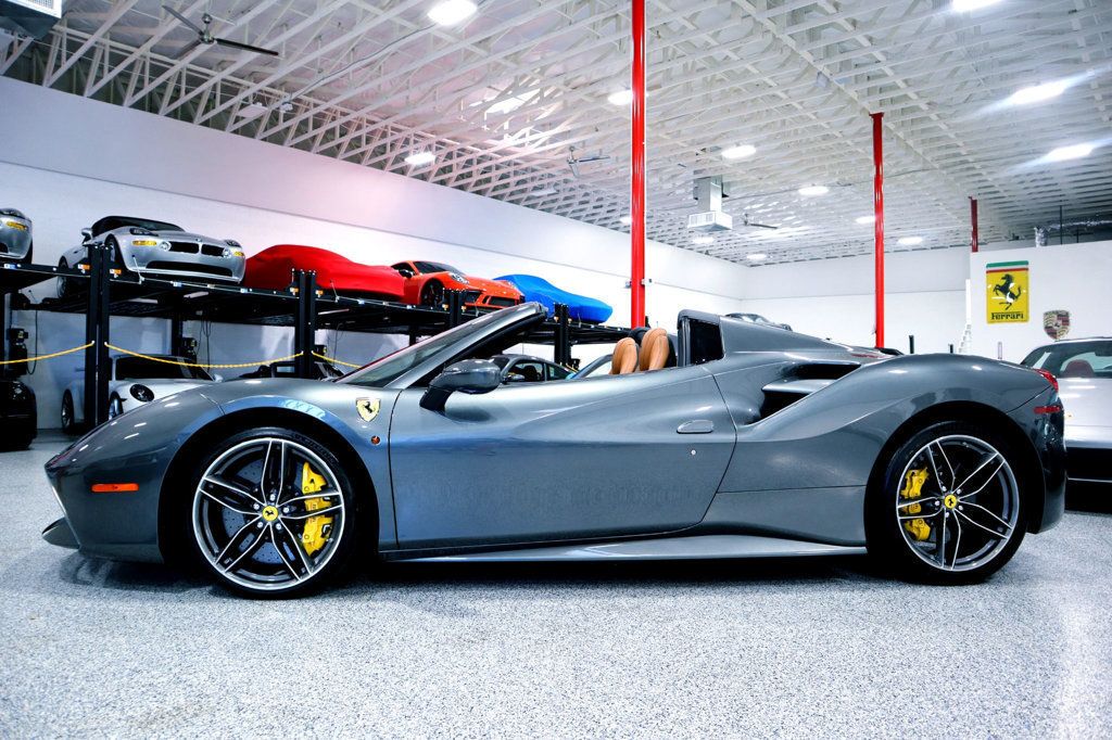 2017 Ferrari 488 SPIDER GRIGIO SILVERSTONE...7,723 Miles...Beautiful - 22777955 - 2