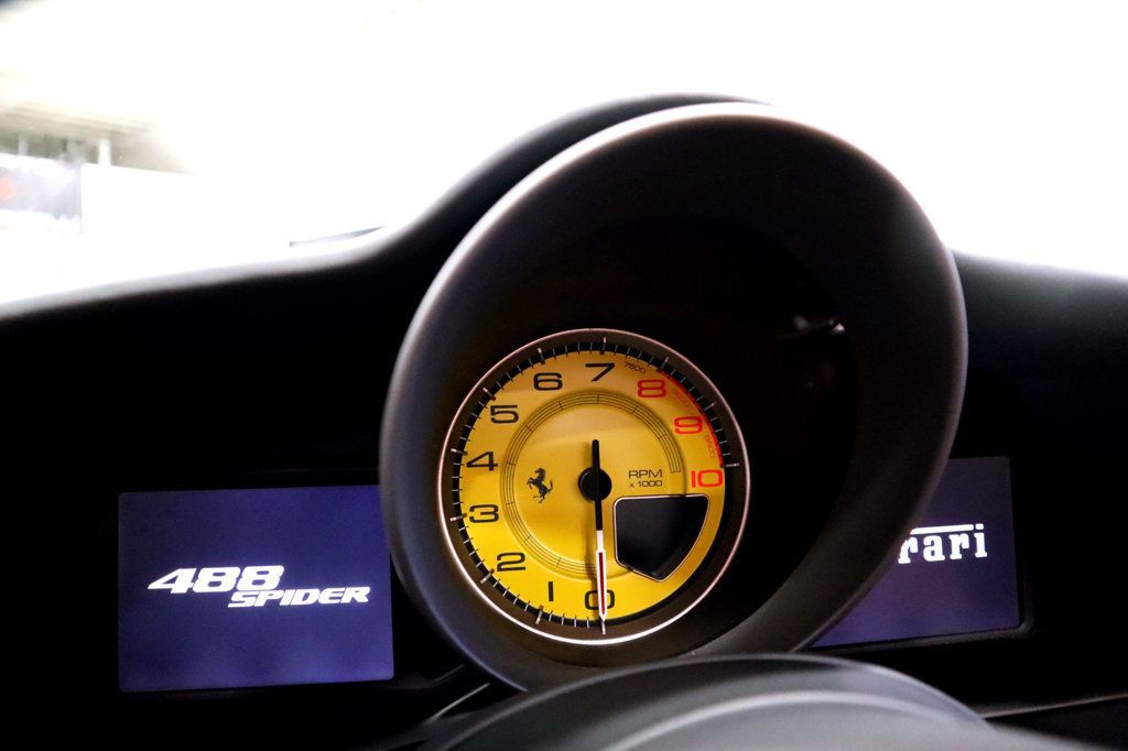 2017 Ferrari 488 SPIDER GRIGIO SILVERSTONE...7,723 Miles...Beautiful - 22777955 - 36