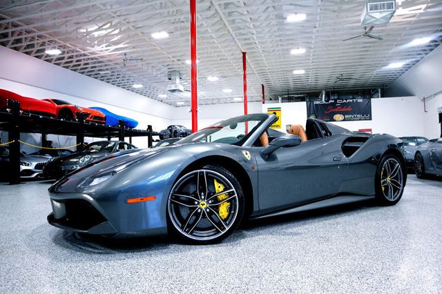 2017 Ferrari 488 SPIDER GRIGIO SILVERSTONE...7,723 Miles...Beautiful - 22777955 - 5