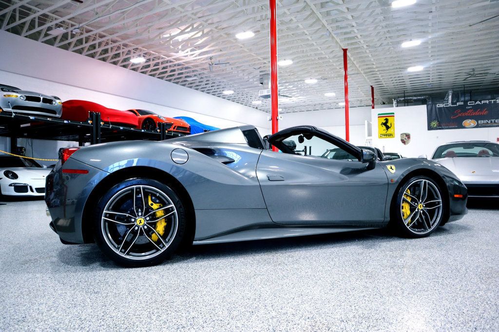 2017 Ferrari 488 SPIDER GRIGIO SILVERSTONE...7,723 Miles...Beautiful - 22777955 - 8