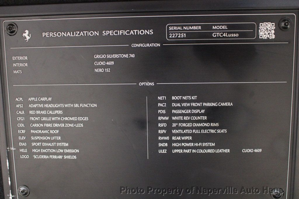 2017 FERRARI GTC4LUSSO - Image 52