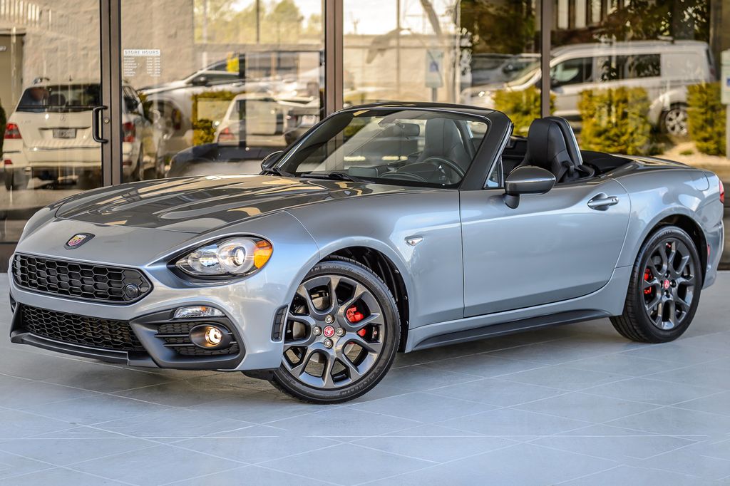 2017 FIAT 124 Spider FIAT SPIDER ABARTH CONVERTIBLE - GRAY ON BLACK - AUTOMATIC  - 23005815 - 1