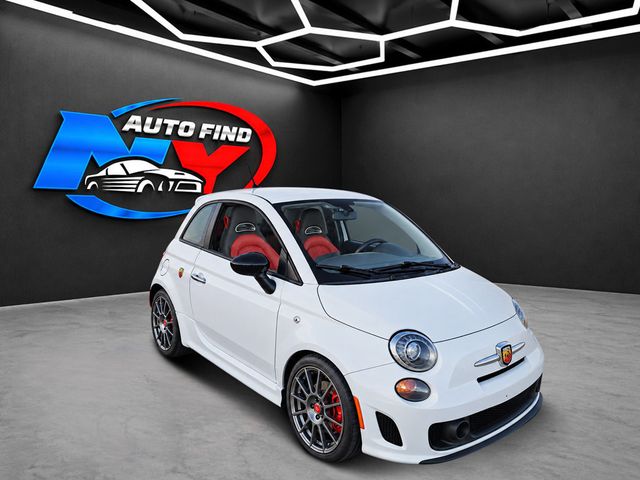 2017 FIAT 500 Abarth CLEAN CARFAX, HATCH, SUNROOF, LEATHER, 17" BLACK WHEELS - 23079679 - 1