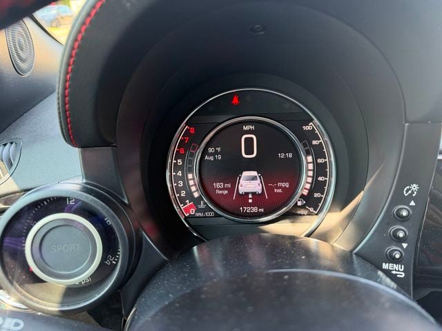 2017 FIAT 500 Abarth HATCHBACK, 5-SPD MANUAL, SUNROOF, 17" WHEELS, HEATED SEATS - 23062360 - 14