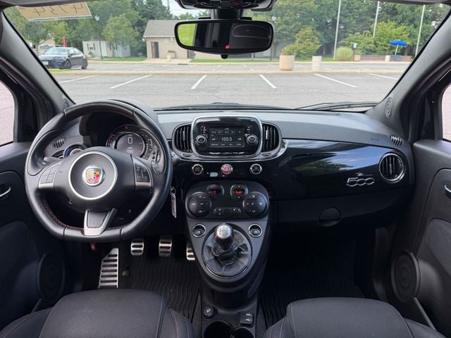 2017 FIAT 500 Abarth HATCHBACK, 5-SPD MANUAL, SUNROOF, 17" WHEELS, HEATED SEATS - 23062360 - 2