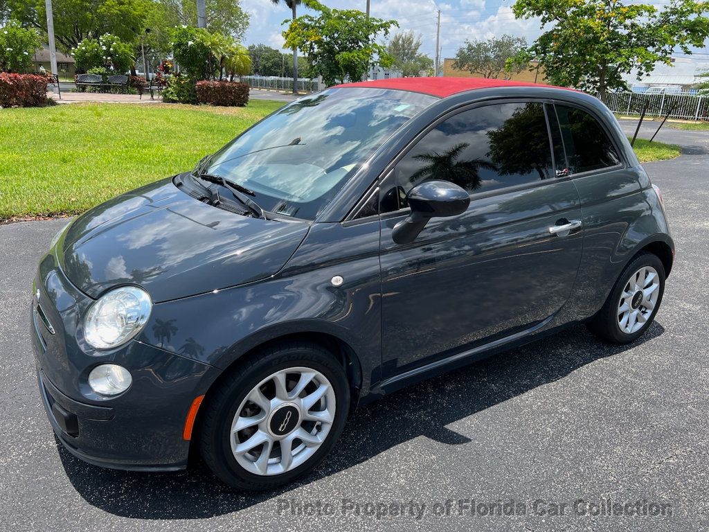 2017 FIAT 500c Pop Cabrio Convertible Automatic - 22429898 - 24