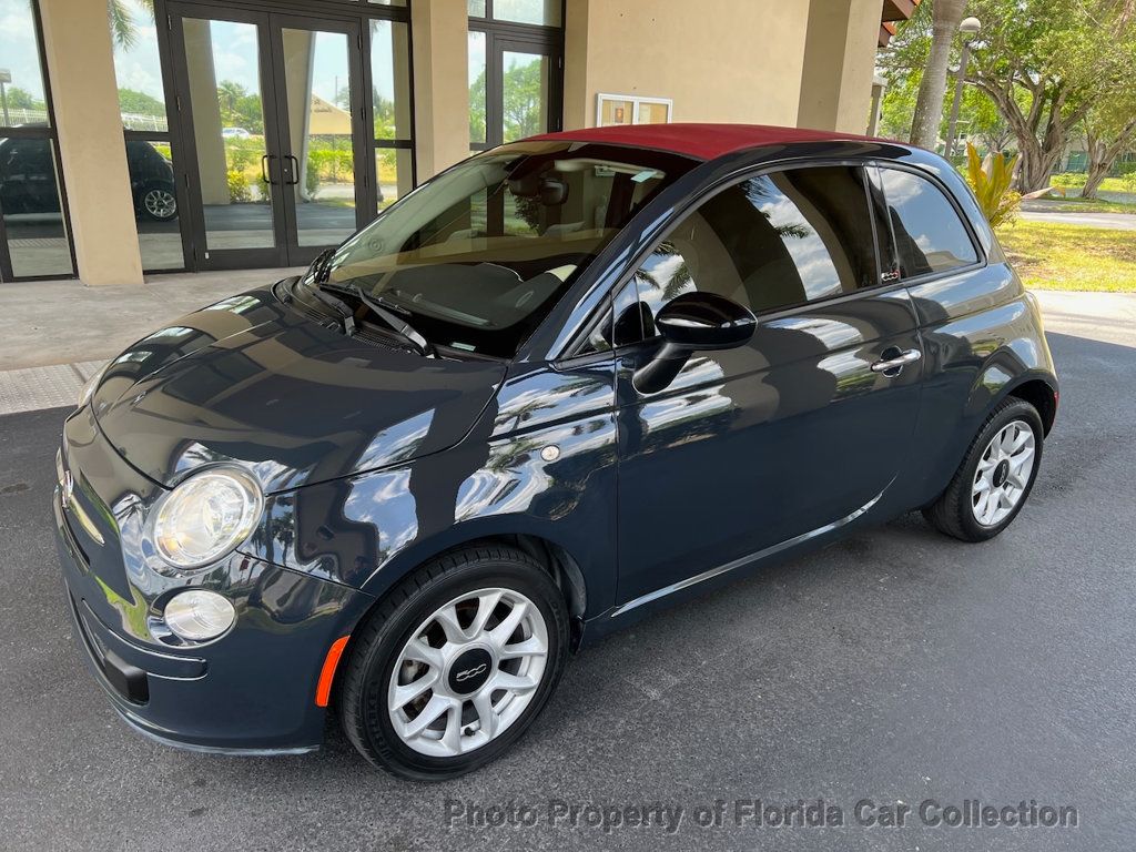 2017 FIAT 500c Pop Cabrio Convertible Automatic - 22429898 - 66