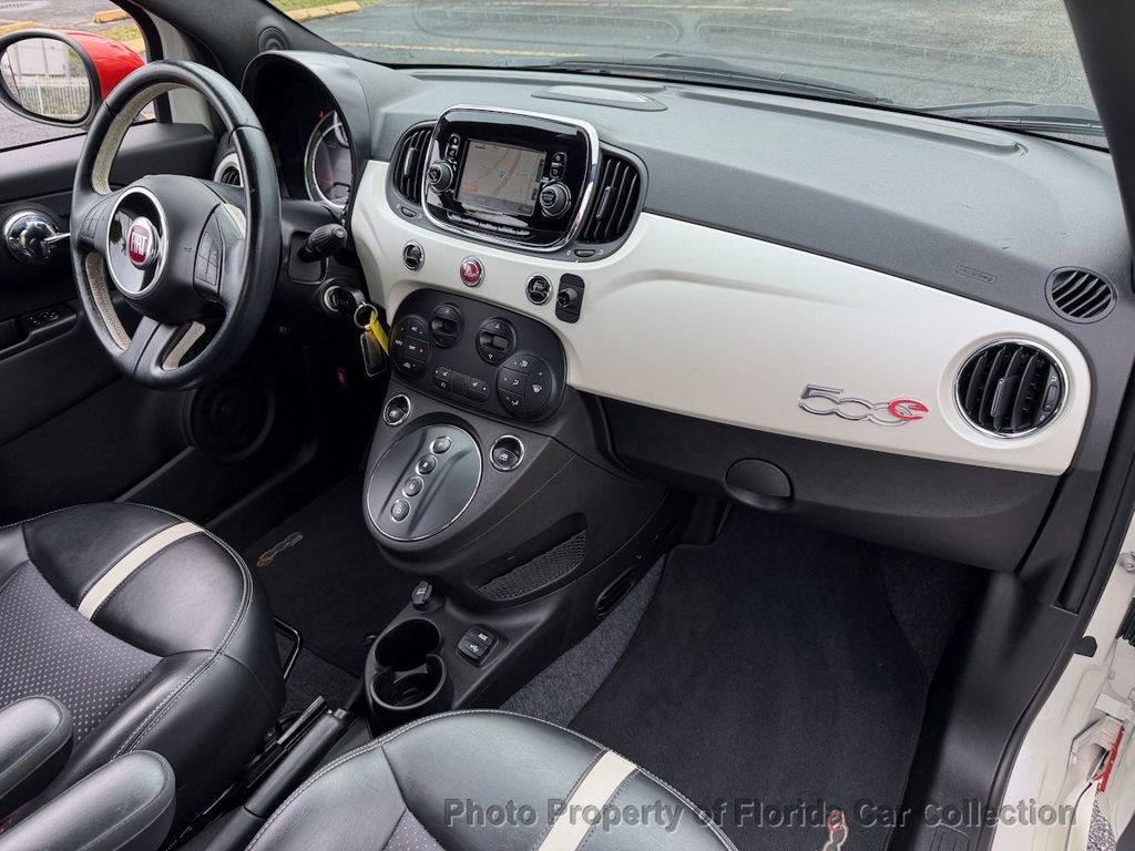 2017 FIAT 500e eSport Electric Vehicle EV Hatchback - 22975344 - 34