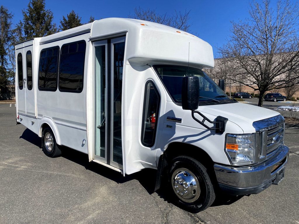 2017 Ford E350 Non-CDL Wheelchair Shuttle Bus For Sale For Adults Medical Transport Mobility ADA Handicapped - 23066397 - 0