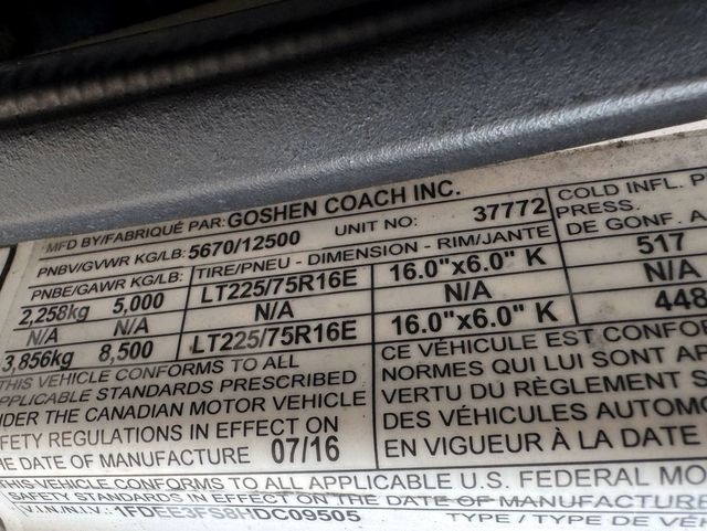 2017 Ford E350 Non-CDL Wheelchair Shuttle Bus For Sale For Adults Medical Transport Mobility ADA Handicapped - 23066397 - 25