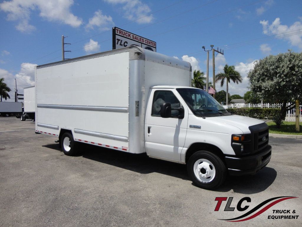 2017 Used Ford E450 16FT DRY BOX. W/ RAMP.. BOX TRUCK CARGO TRUCK at