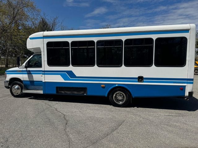 2017 Ford E450 14 Passenger Shuttle Bus For Senior Tour Charters Student Church Hotel Transport - 22399973 - 3