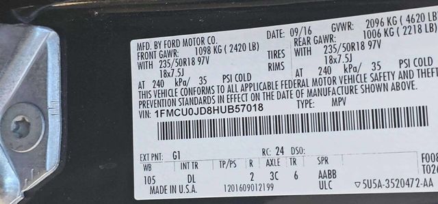 2017 Ford Escape FWD 4dr Titanium - 23000608 - 9