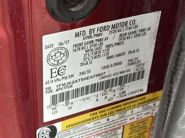 2017 Ford Expedition EL Limited 4x4 - 22949718 - 17